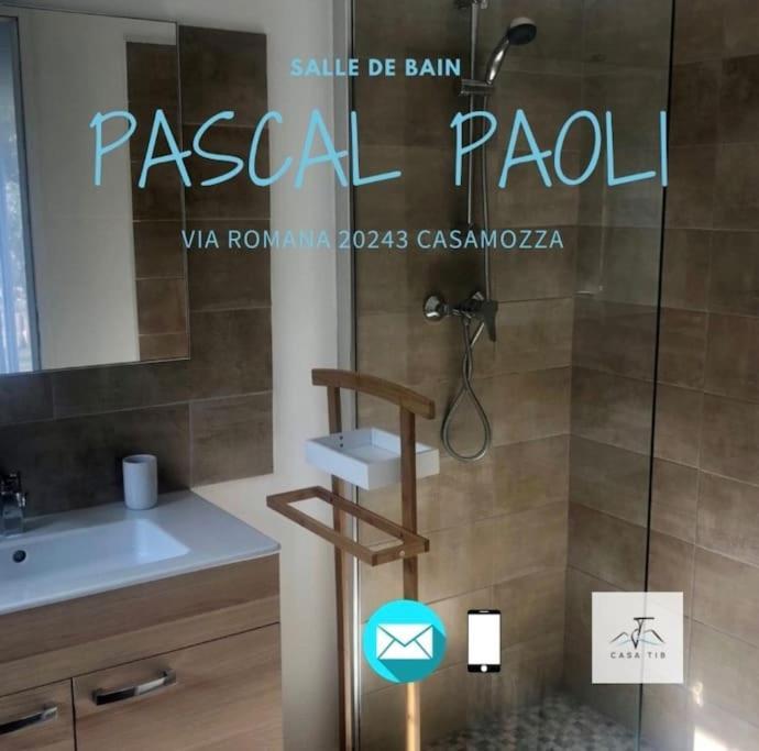 Mini Villa Pascal Paoli Avec Piscine - Proche Mer Prunelli-di-Fiumorbo Exteriér fotografie