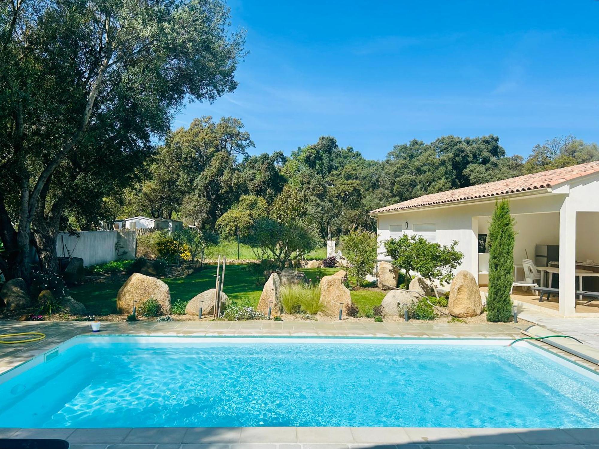 Mini Villa Pascal Paoli Avec Piscine - Proche Mer Prunelli-di-Fiumorbo Exteriér fotografie